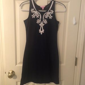 navy Lilly Pulitzer dress